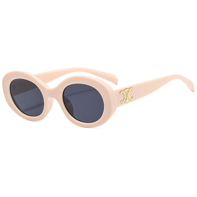 Trendy Oval Sunglasses Retro Sunglasses 1024041613