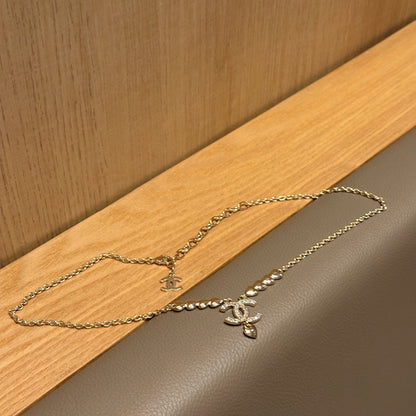 Metal small love necklace XC0823101704