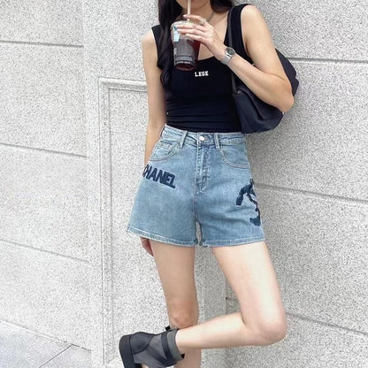 Fashion Western Style Denim Shorts PD1023081006