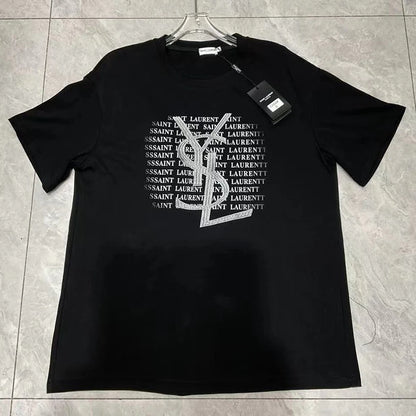 New Fashion Versatile Printed Round Neck Short Sleeves 1024052821