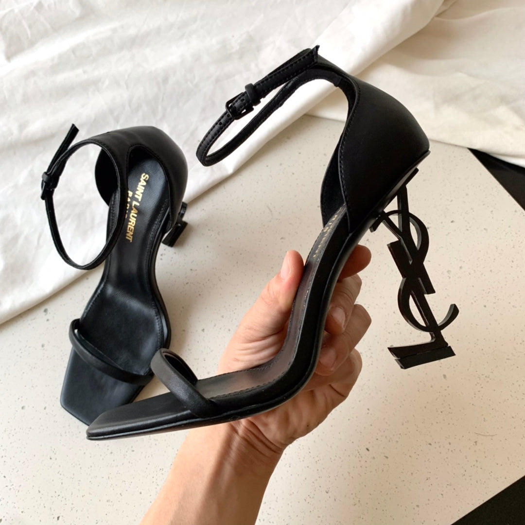 YSL classic one-strap high-heeled sandals 0725032414