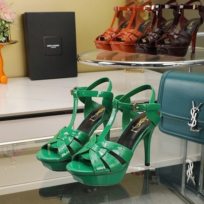 New Open-Toe High-Heel Patent Leather Sandals 1024040217