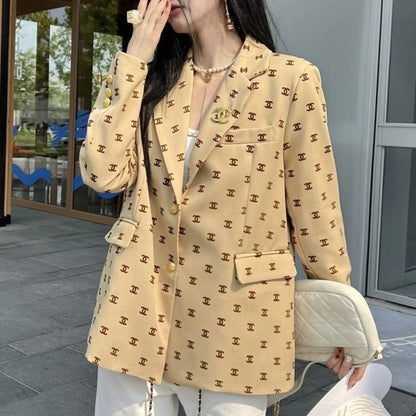 Fashion Embroidered Loose Suit Jacket 1024030714