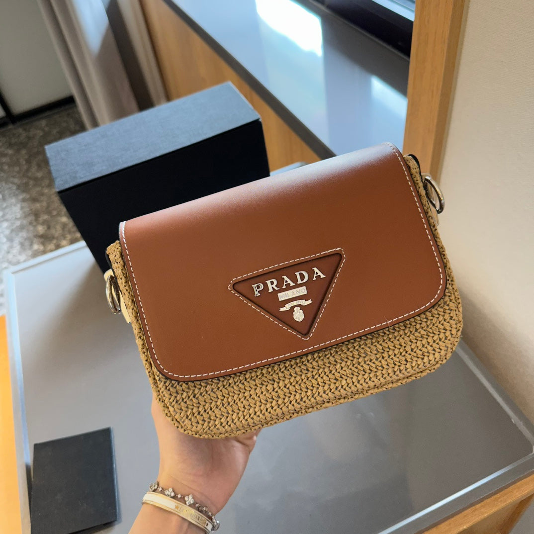 PRD summer fashion woven shoulder bag 0724041115