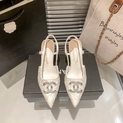 CNL fashion lace high heels XC0723102502