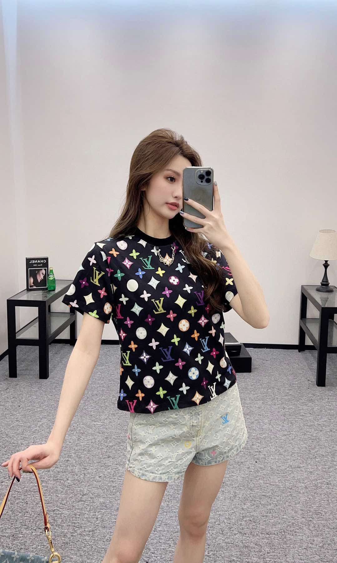 LVV Fashion Women's Printed T-shirt 0725021001