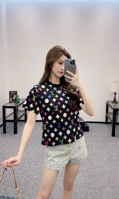 LVV Fashion Women's Printed T-shirt 0725021001