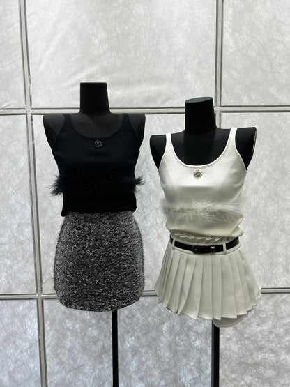 CHA Feather Vest 0724022008