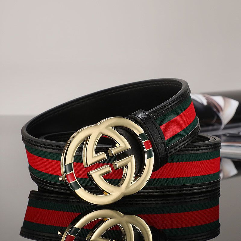 Belt men's smooth buckle casual all-match jeans belt