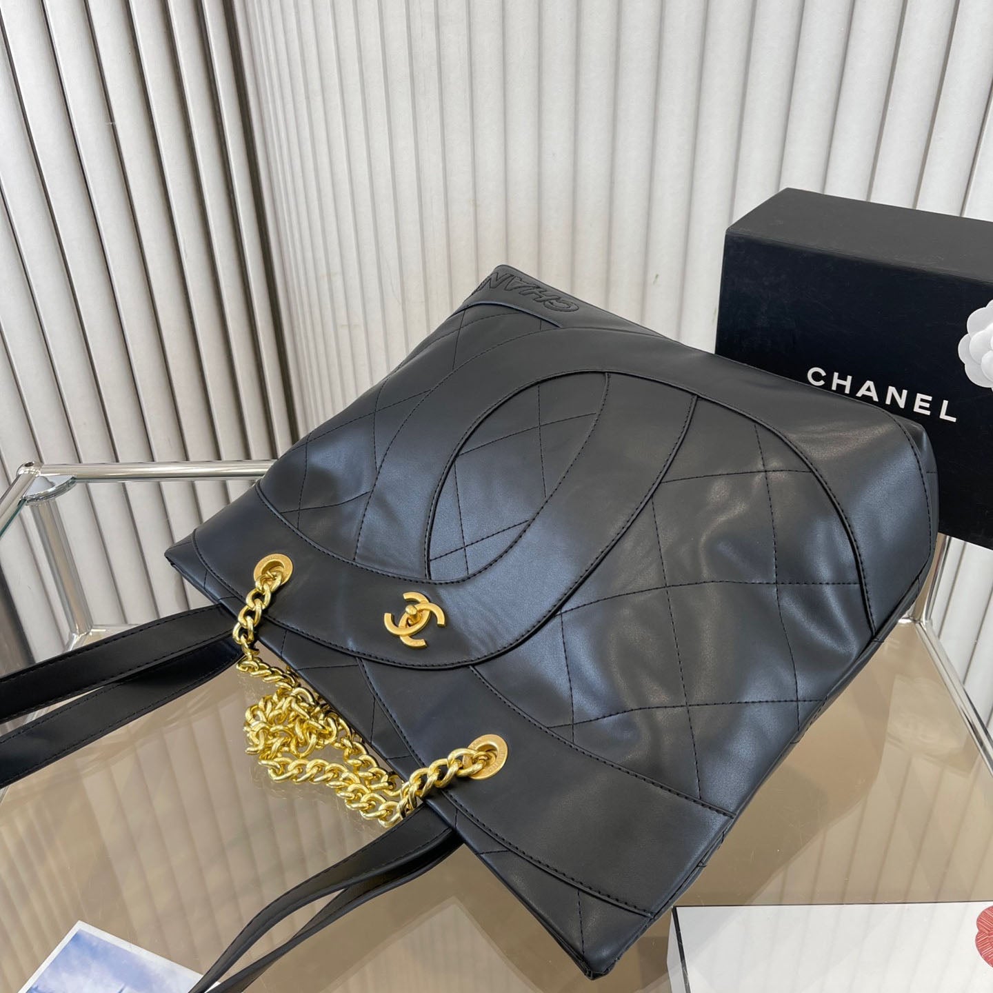 Black Intellectual Elegant Tote Bag WLFBG23021719