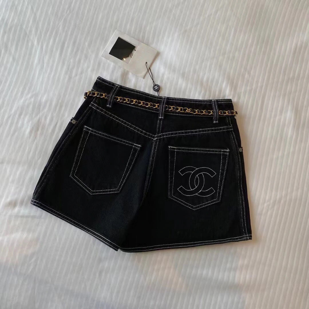 Fashion casual denim shorts PD0123072123