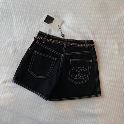 Fashion casual denim shorts PD0123072123