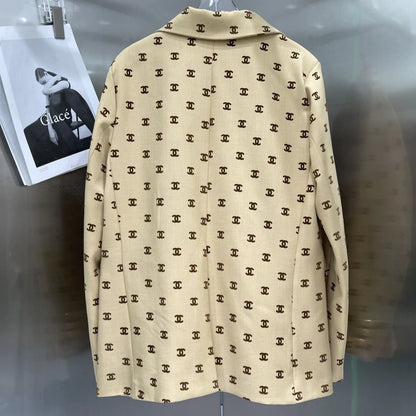 Fashion Embroidered Loose Suit Jacket 1024030714