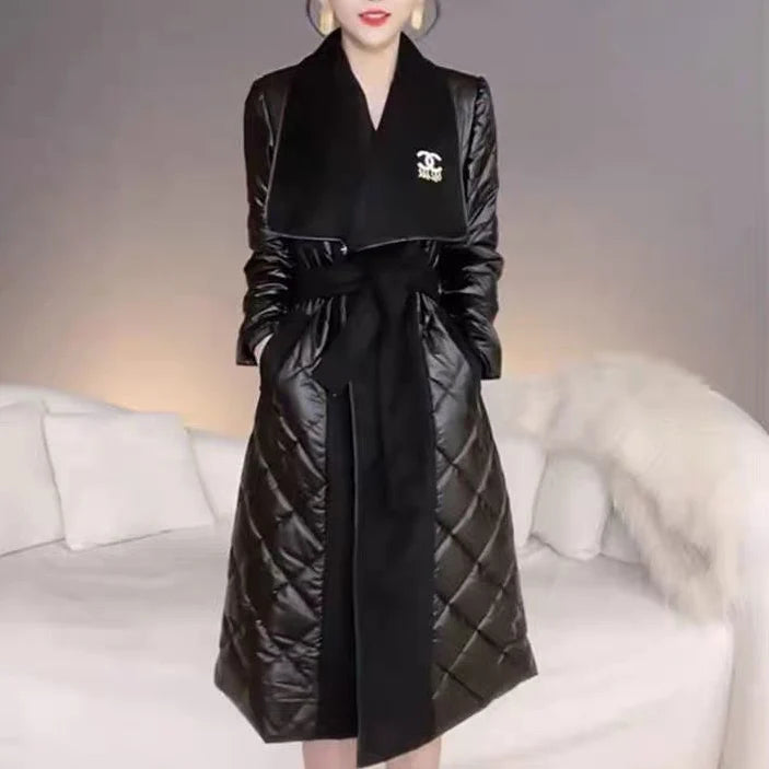 New large collar slim fit windbreaker cotton jacket 1024110603