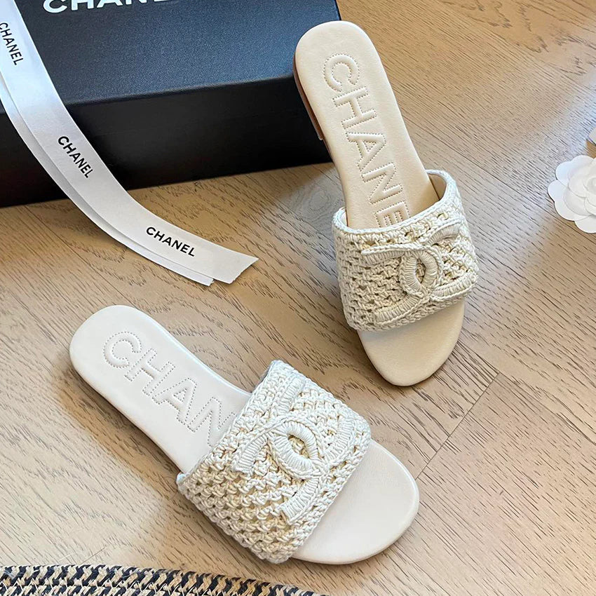 Luxury classic woven sandals 1024062508