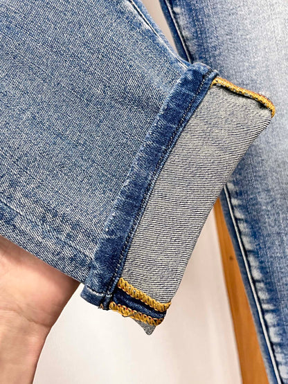 New Fashion Versatile Slim Fit Jeans 0725060608