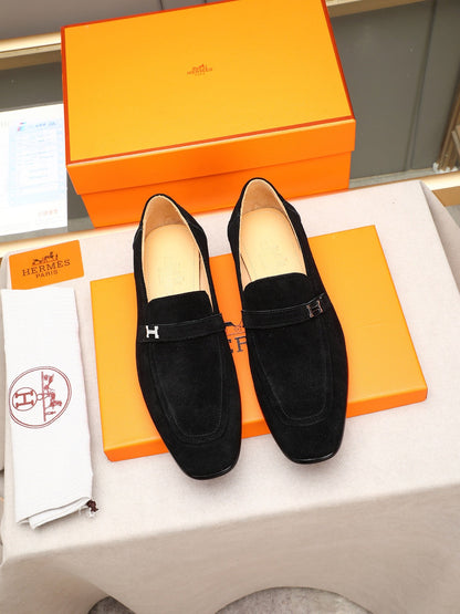 New HMS business formal leather shoes 0725062404