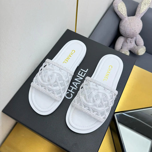 New Fashion Mesh Woven Sandal Flip Flops 1025041702