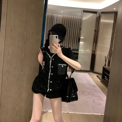 CNL hand-painted graffiti T-shirt 0724041503