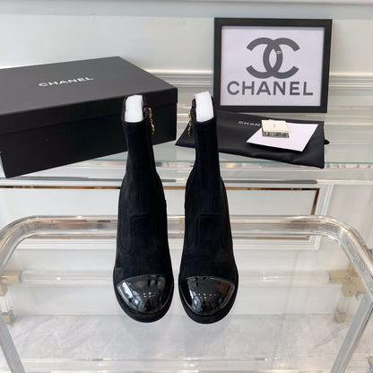 CNL Fashion Cashmere High Heel Boots 0724102316