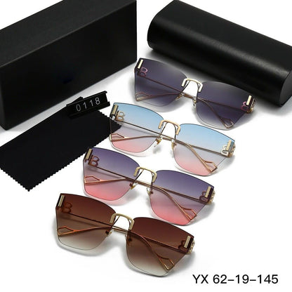 New Sunglasses Sunglasses Fashion High Large Frame 1024060514