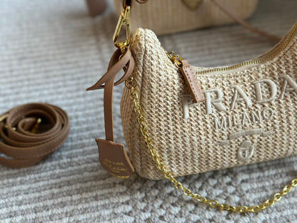 PRD fashionable straw armpit bag 0724032003