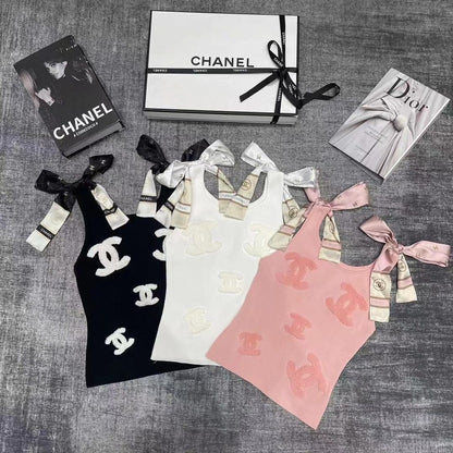 Bow tank sleeveless top 9000902003