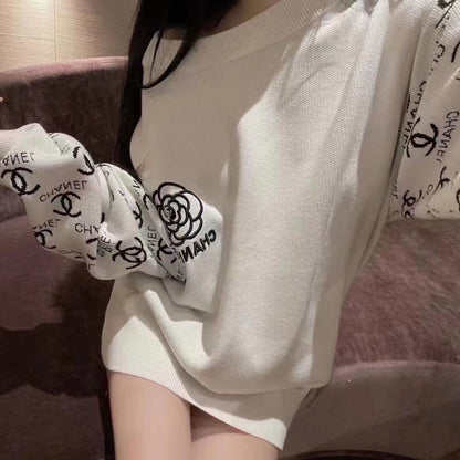 Fashion casual all-match tops PD1023072414