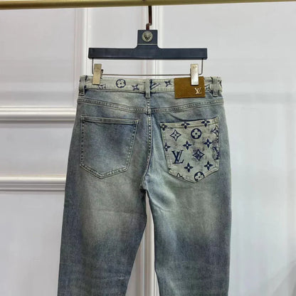 High-end Stretch Slim-fit Fashion Jeans 1024050920