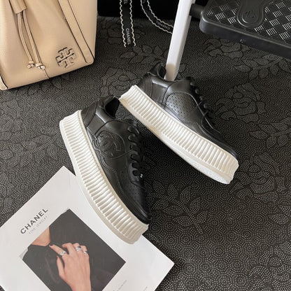 New Style Platform Sole Fashion Sneakers All-match Biscuit Shoes 1024052101