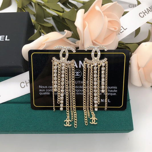 Tassel Pendant Earrings