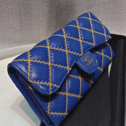 New Rhomboid Sheepskin Wallet 1024031312