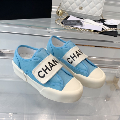 Lightweight Alphabet Velcro Sneakers XC07051207