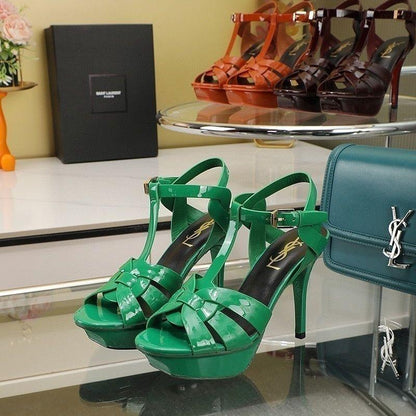 New Open-Toe High-Heel Patent Leather Sandals 1024040217