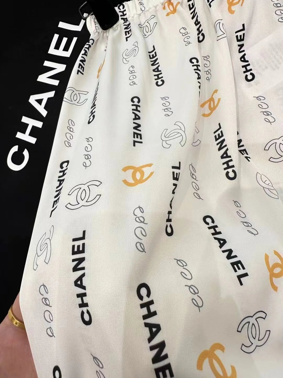 Premium Satin Print Shirt Trousers Suit 1024050910