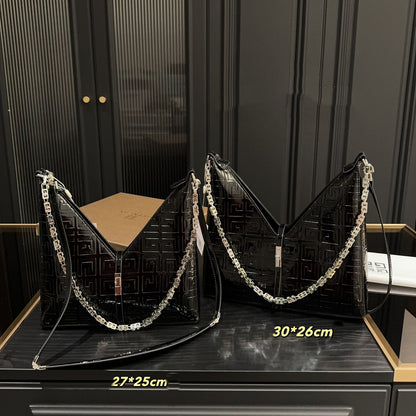 GVC print cut out underarm chain bag 0724082606