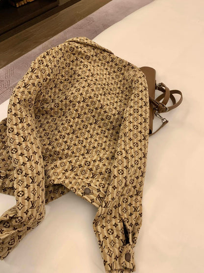 Printed Denim Jacket 1824021904