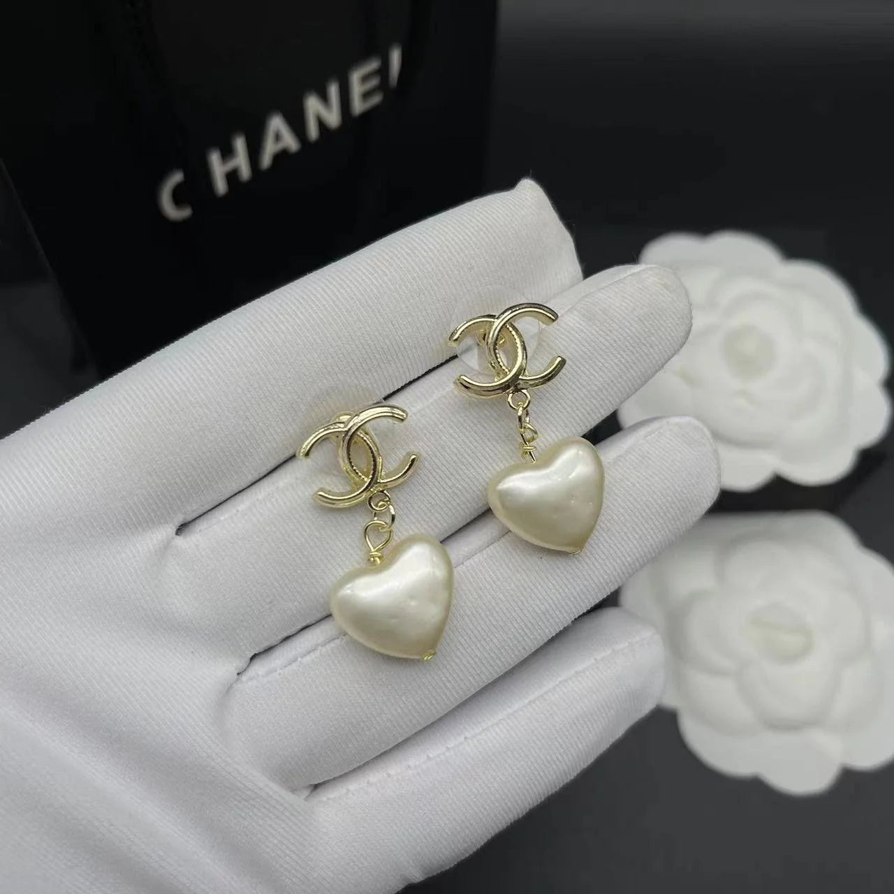 Fashionable Tassel Full Diamond Earrings 1024010313