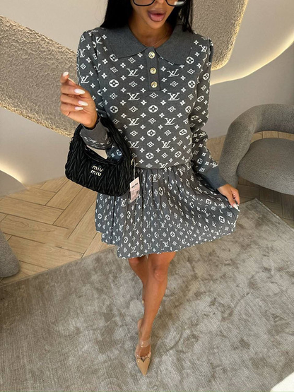 Lvv fashion printed sweater 0725042111