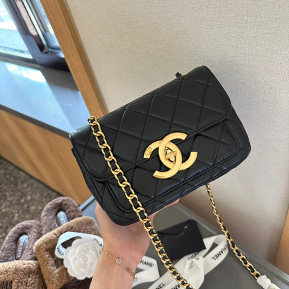 CNL New big logo diamond square fat bag 0724082603