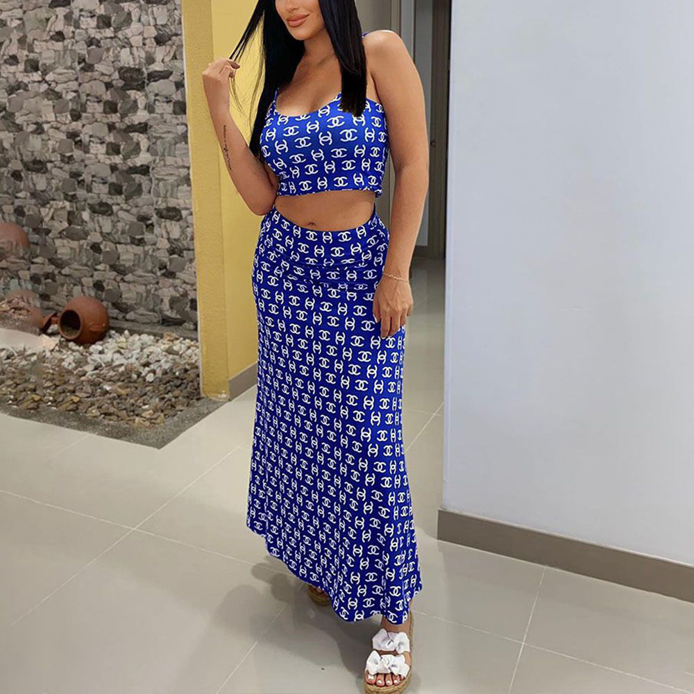 Fashion casual Slip dress suit PD10061629