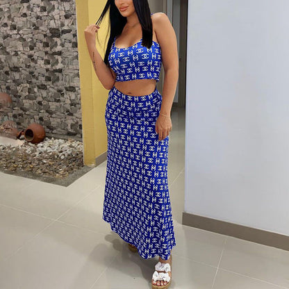 Fashion casual Slip dress suit PD10061629