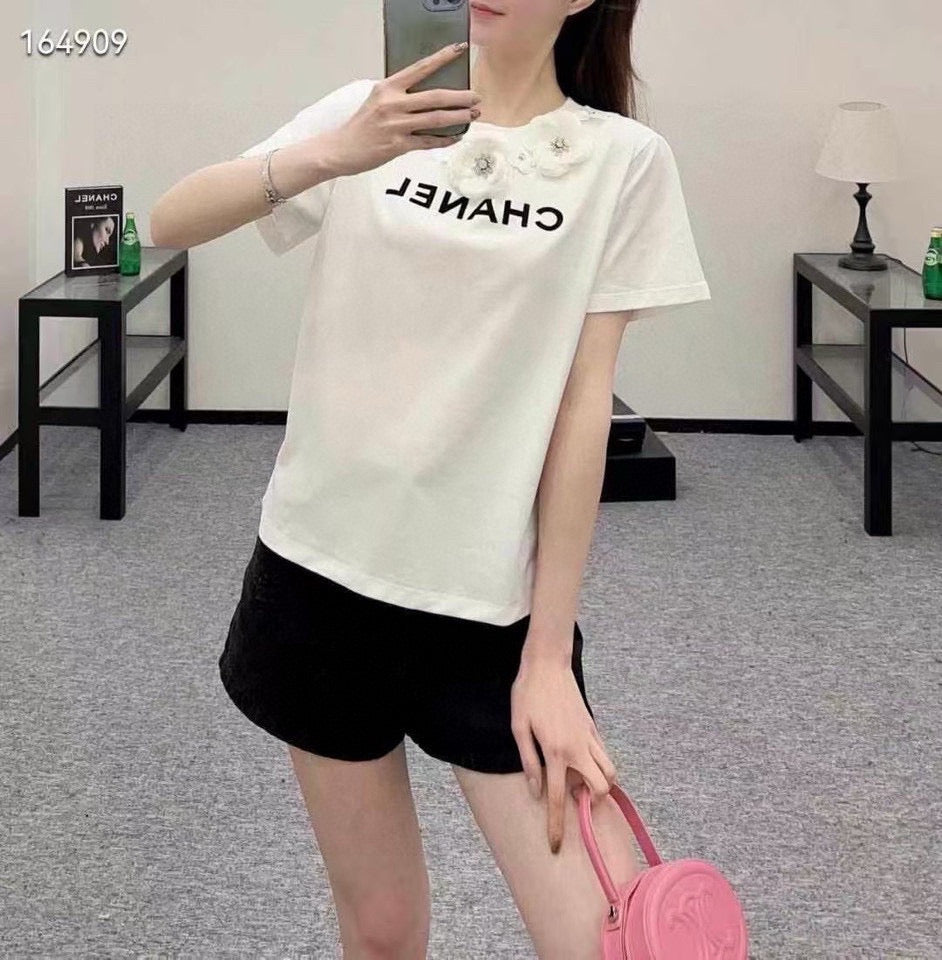 CNL Fashion Flower T-shirt 0725022804