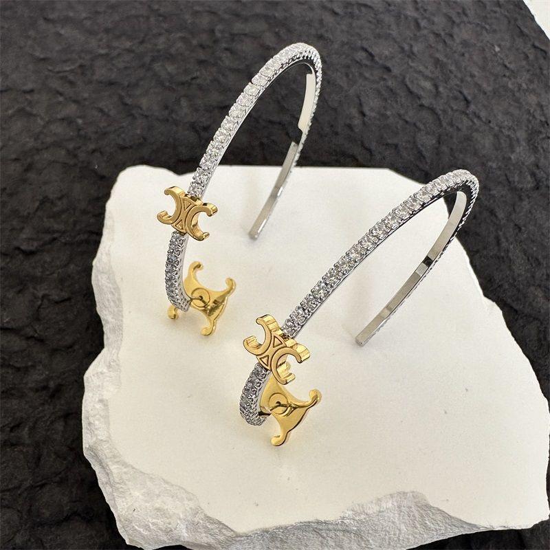 New Full Diamond Inlaid Earrings 1024050902