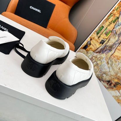 CH Thick-soled Retro Fashion Women's Shoes fb04240909029