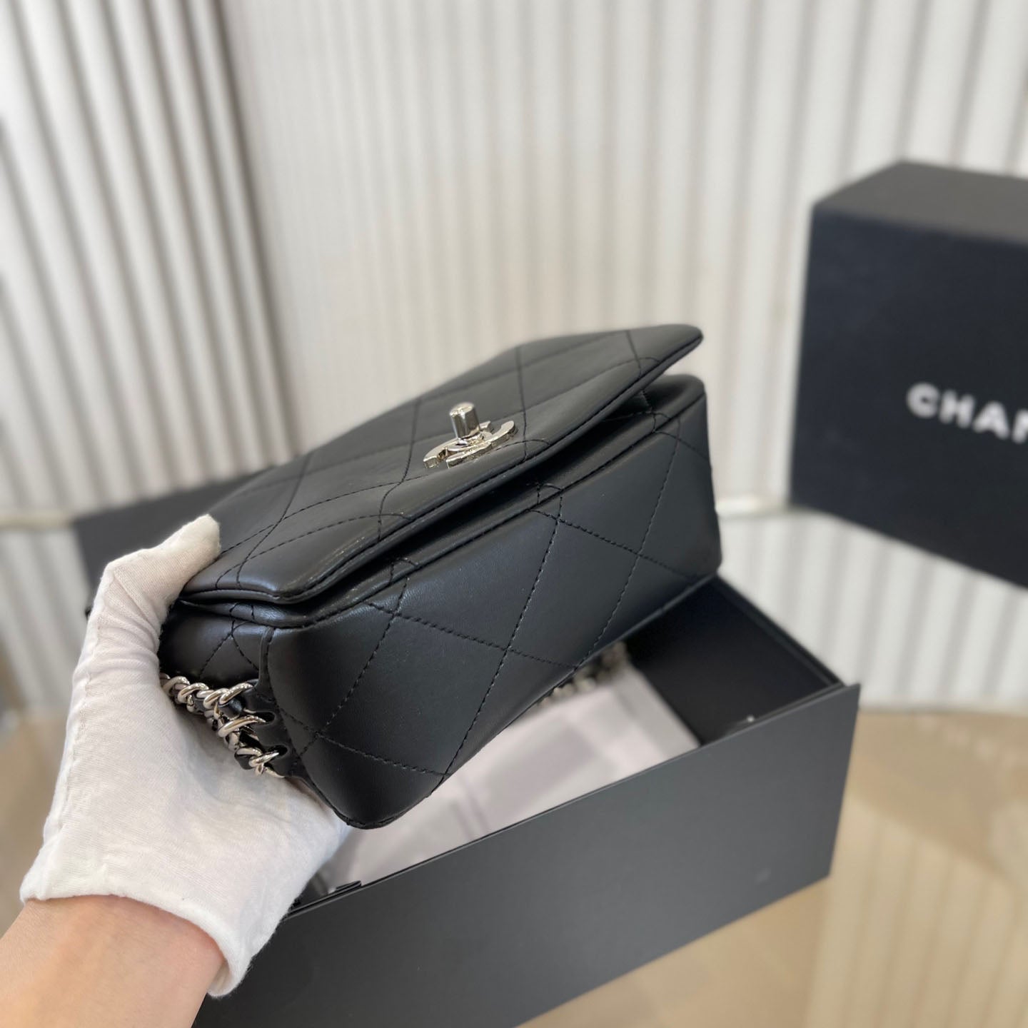 Black Luxury Design Chain Bag WLFBG23021721