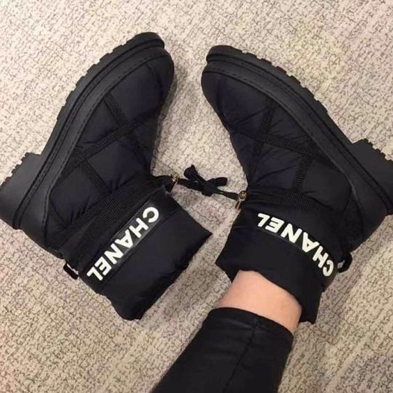 CL Cruise Leather Block Heels High Heel Boots 0423112101