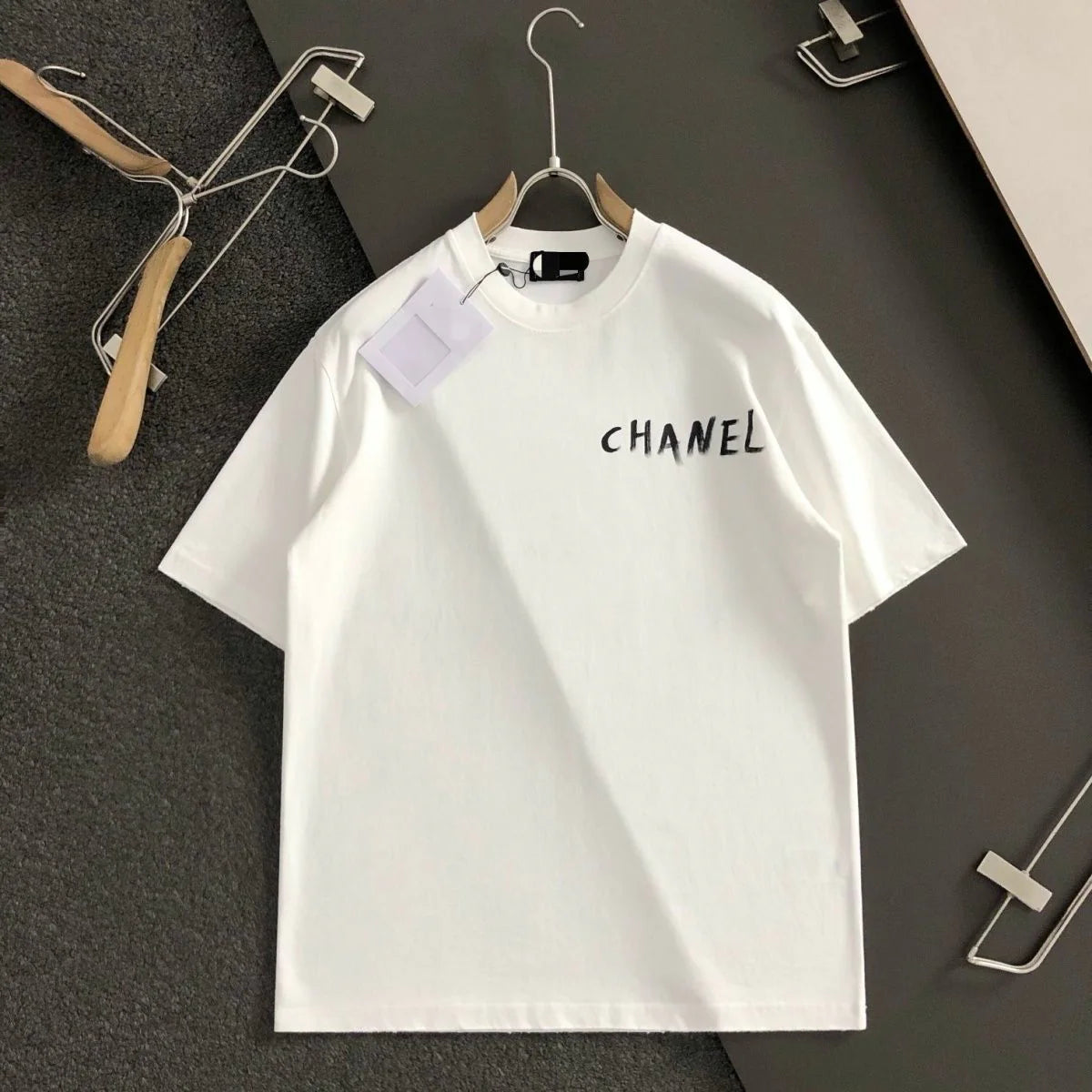 New fashion and versatile printed short sleeves 3D1025020710