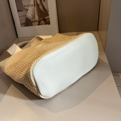 CNL summer pastoral woven handbag 0724041119