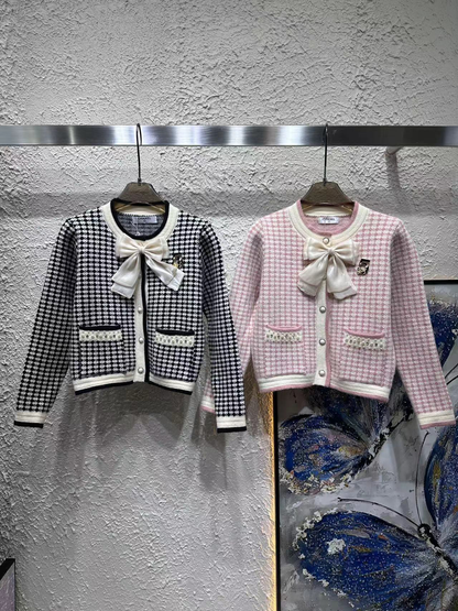 CNL Fashion knitted sweater coat 0724082807